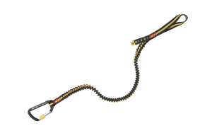 Grivel Lonża Single Spring+ karabinek
