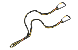Grivel Lonża Double Spring +karabinki