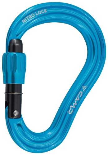 Camp karabinek Nitro Lock blue skialpinizm1.jpg